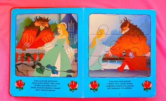 Kráska a zvíře. Kniha z puzzle. - 3