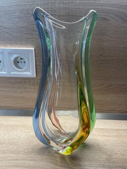 Váza z hutního skla "Rhapsody" F. Zemek 30 Cm - 3