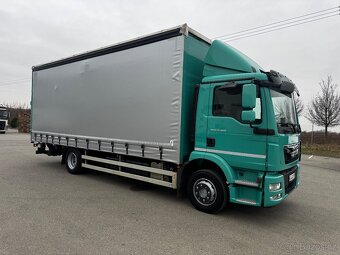 MAN TGM 12.290 valník s plachtou,čelo - 3
