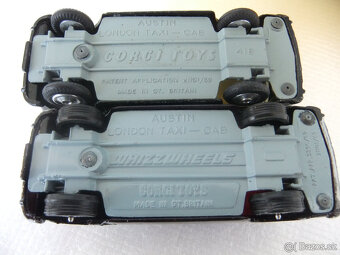 Predam od CORGI TOYS:2xVW1200 Polizei a 2xLONDON TAXI - 3