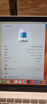 APPLE macbook retina 2017, zakoupen 2019, macOS Sonoma - 3