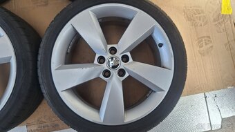 Alu kola Škoda 17" 5x100 pneu 215/40 R17 Fabia Scala Rapid - 3