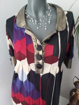 Šaty orig.Barcelona Custo,vel 3 /40-42,vícebarevné - 3