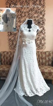 AKCE 🎀KUS 1500,-SVATEBNÍ ŠATY-VÝPRODEJ - 3