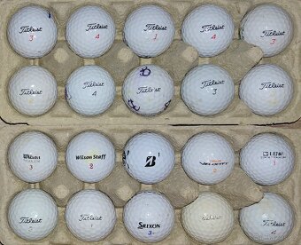 Golfové míčky 50ks (A) - 3