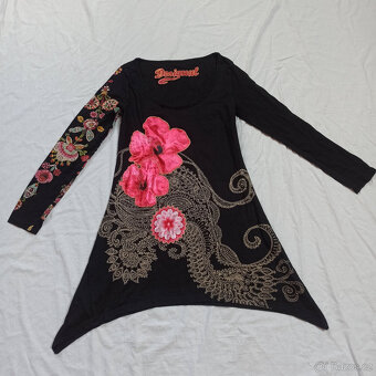 dámské triko - tunika vel. M Desigual - 3