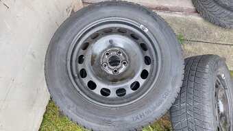 Kola zimní 16", ŠKODA, VW, rozteč 5x100mm, pneu 205/60/16 - 3