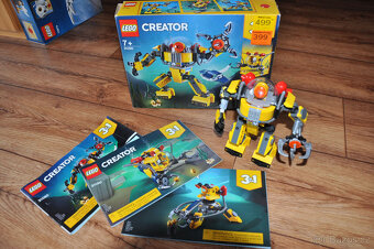 LEGO CREATOR 31090 3 roboti – dětská hračka - 3