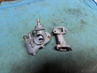 Jawa 50 20,21,23 pionýr karburátor Jiikov dif 17mm - 3