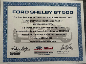 Ford Mustang Shelby GT500 2012 - 3