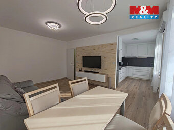 Pronájem bytu 2+kk, 52 m², Mělník, ul. Sokolovská - 3