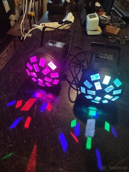 LED disco světlo Ibiza Mushroom-Mini 2 kusy - 3