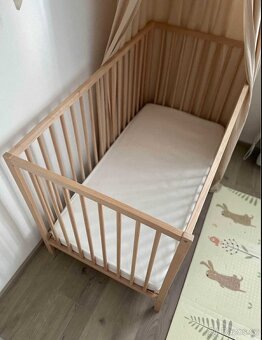 Dětská postýlka + matrace - 3