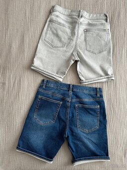 Džínové kraťasy vel.146 - 3
