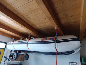 Člun Quicksilver Airdeck 320+ Yamaha 8HP 2T sleva - 3