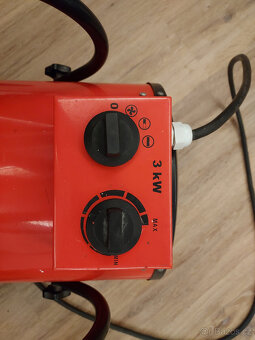 Elektrické topidlo / ohřívač 3kW - 3