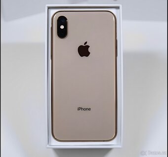 iPhone Xs Gold BATERIE 100% TOP - 3
