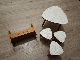 Retro nábytek pro panenky - 3