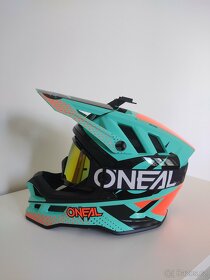 Integrální helma ONEAL MTB MX+brýle - 3