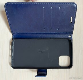 Knížkové pouzdro na iPhone 11 Pro Max Blaise modré - 3