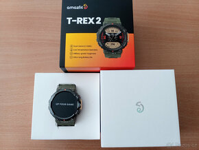 Chytré hodinky Amazfit T-Rex 2, Wild Green, zelené, NOVÉ - 3