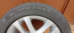 Zimní sada disků Volvo 7,5Jx17x55, pneu 225/55 R17 - 3