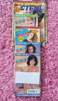 Minicats knihy časopisy Maxim ,Leo a DVD - 3
