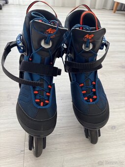 Chlapecké rostoucí kolečkové brusle K2, vel. 35 - 40 - 3