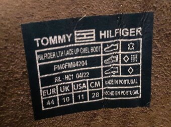 Pánské kotníkové boty Tommy Hilfiger - vel.44 - 3