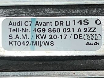 Hagusy chromové 4G9860022A 4G9860021A Audi A6 C7 4G FL 18 - 3