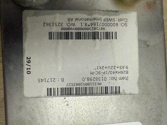 Deskový výměník tepla SWEP, B26Hx40/1P-SC-M, 9,65+22U+2x1" - 3