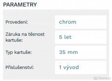 Nová Sprchová baterie včetně podomítkového tělesa - 3