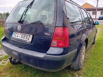 Volkswagen Golf 4-1,9TDi-85kw-combi-6rychlostí,tažné - 3