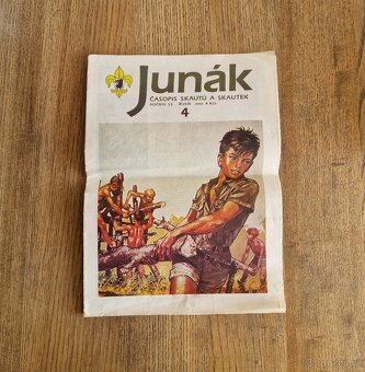 staré časopisy, komiks Rychlé šípy, Zálesák, Junák, Hlasatel - 3