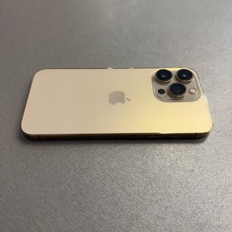 iPhone 13 Pro 256GB gold, pěkný stav, 12 měsíců záruka - 3
