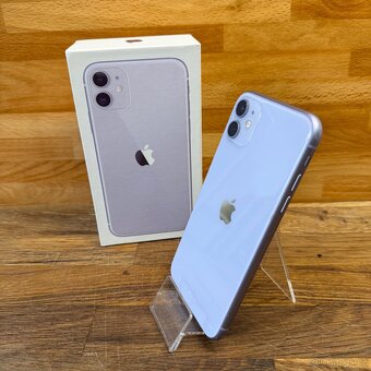 IPhone 11 128GB, fialový (12 měsíců záruka) - 3