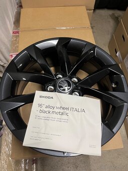 ALU KOLA ITALIA 16 6Jx16 ET35/57,1 5x100 NOVÉ SCALA KAMIQ - 3
