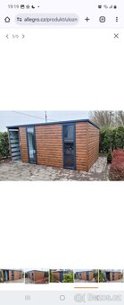 Zahradní domek 4,5x2,5m + přístřešek 1,5m - 3