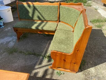 Rohový jídelní set - 3