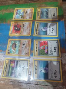 Pokemon karty kartičky 1 edice Basic vintage z roku 1999 - 3