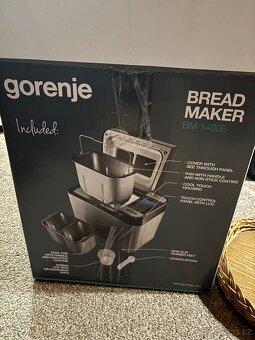 Domácí pekárna Gorenje BM1400E - 3