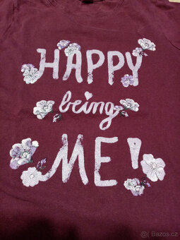 třpytivé tričko vel. 110/116 - 3