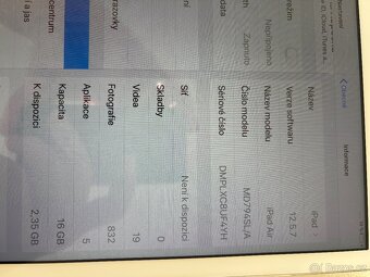 Starší I Pad Air - 3