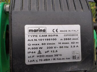 Čerpadlo Marina CAM 80/PA - 3