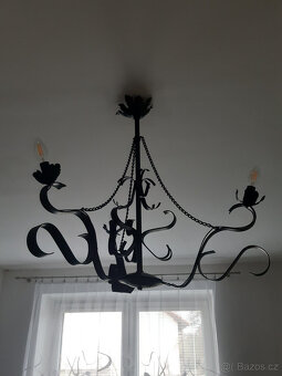 ručně kovaný lustr - 3