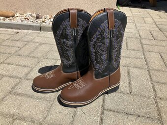 Westernové boty HKM a Ariat - 3