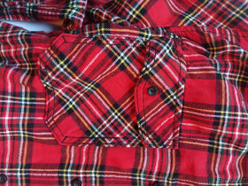 pánská košile Brandit červená tartan - 3