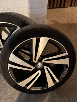 Alu kola vw 5x100 r18 7j et39 pneu 215/45/18 - 3
