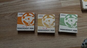 Magnetofonové pásky Tesla, Maxell Různé Set - 3