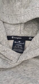 Champion šedá mikina s kapucí vel. M/L - 3